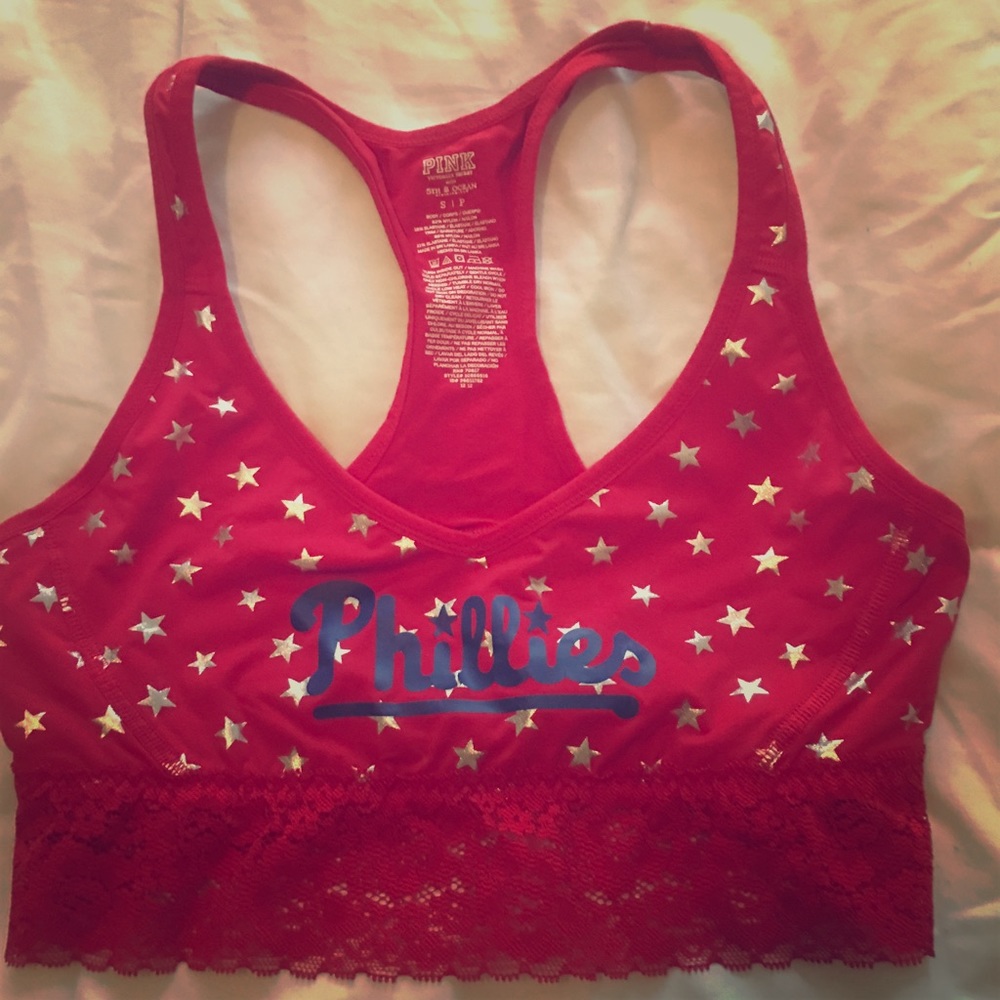 Phillies Victoria Secret Pink Bralette